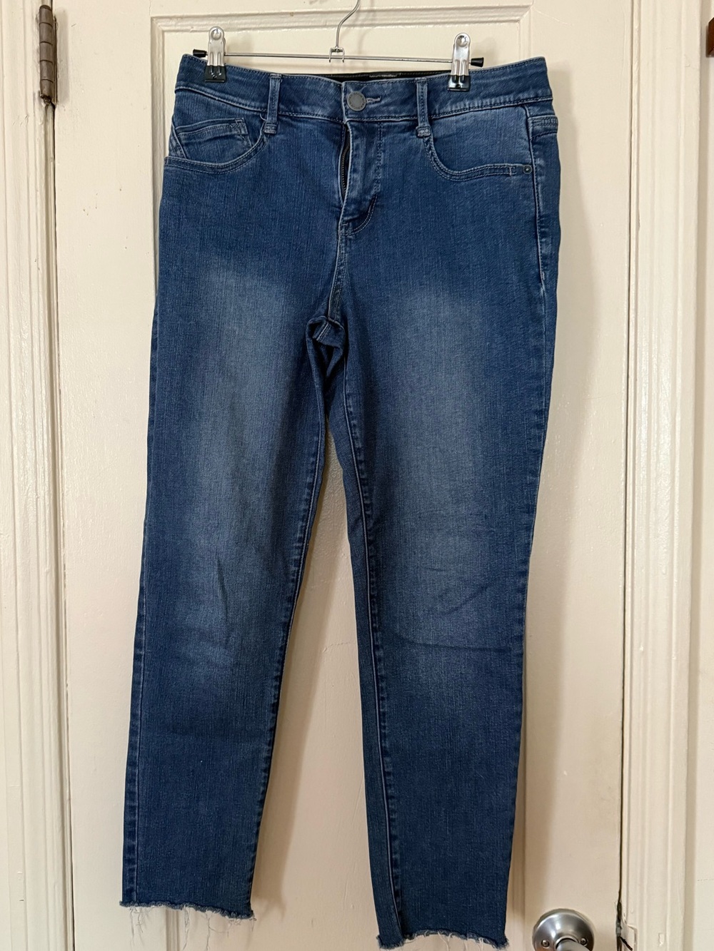 Wit & Wisdom Dark Blue Ankle Crop Jeans